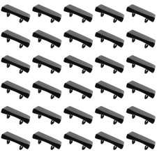 JCBIZ 30pcs 65x9mm Plastic Bed Slat End Caps Holders Connector