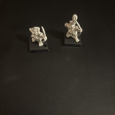 Games Workshop Warhammer Fantasy - 2x Metal Halfling Archers