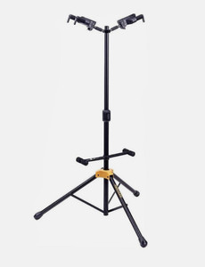 Hercules GS422B PLUS Series Dual Guitar Stand – Auto Grip System – Foldable EUC
