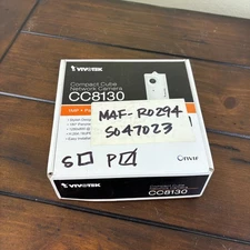 VivoTek Compact Cube Network Camera CC8130 - BLACK - OPEN BOX