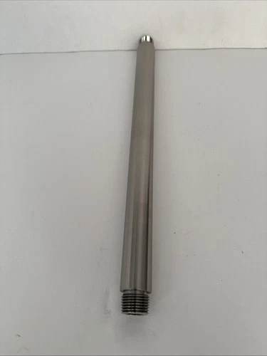 Signature Hardware SHRSC120ZBN 12" Ceiling-Mount Rainfall Shower Arm B.  Nickel - Picture 3 of 5