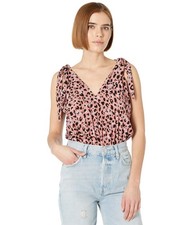 Free People Bare It All Bodysuit Rose Combo MD Women's 8-10