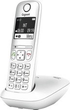 Gigaset Festnetz Telefon AE690 Weiß Schnurlos Großwahltasten Hörgerät kompatibel