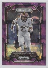 2023 Panini Prizm Purple Ice Prizm 124/225 Darrick Forrest Jr #296 11r1