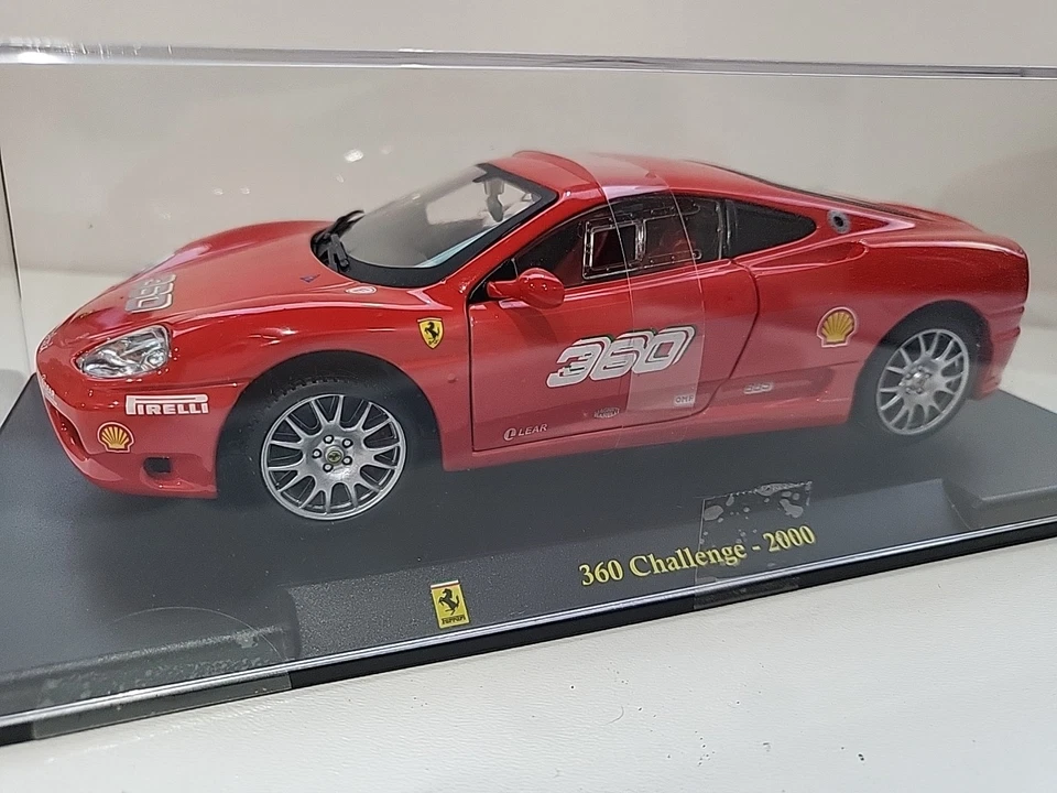 FERRARI 360 Challenge 2000 - Burago 1/24 Les Grandes Ferrari - Photo 4/4