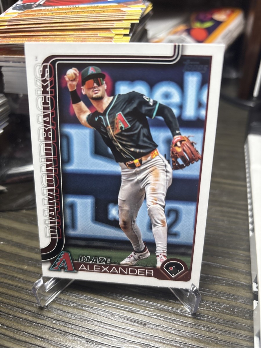 2025 Topps Series 2 #499 Blaze Alexander Arizona