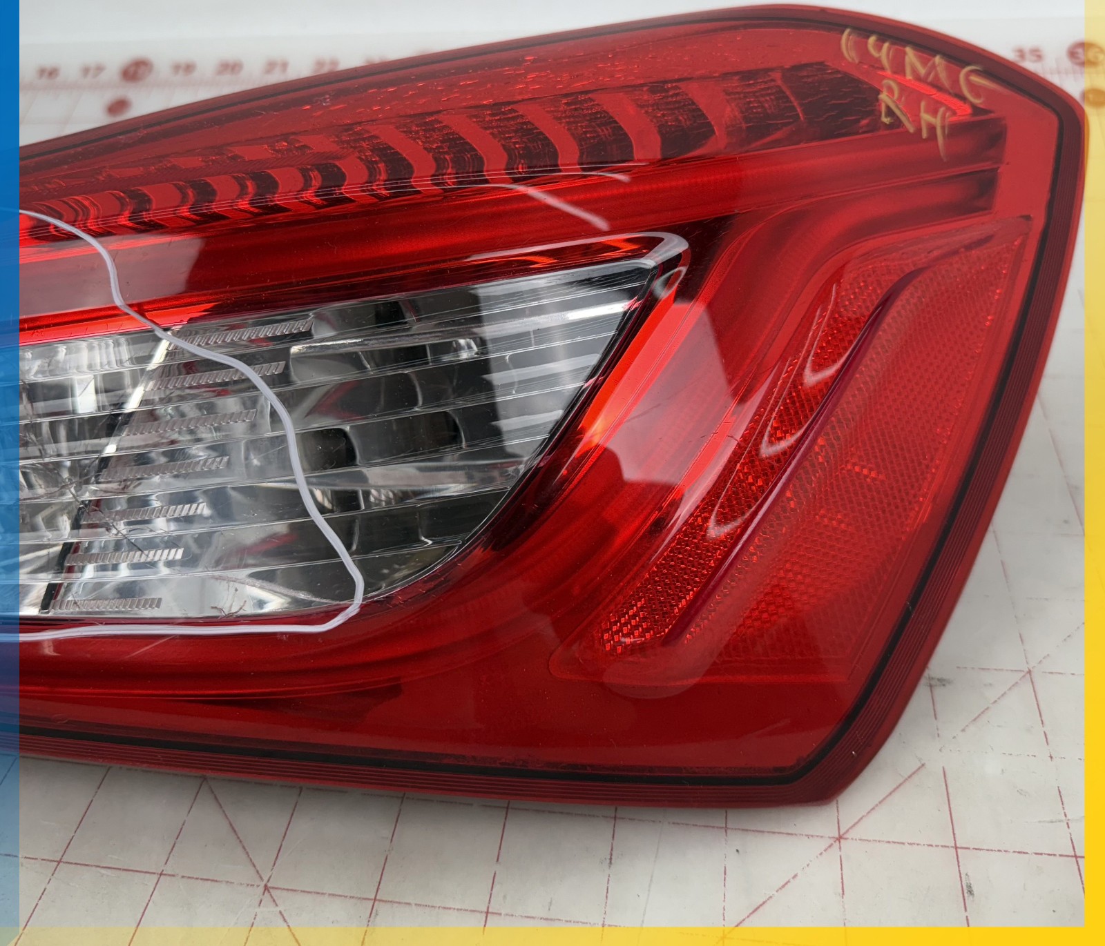 14-17 MASERATI GHIBLI REAR RIGHT PASSENGER SIDE OUTER TAIL LIGHT OEM
