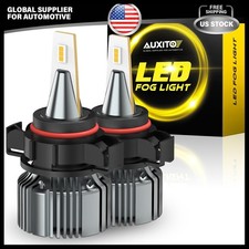 2x 5202 H16 3000k Golden Yellow Led Fog Driving Light Drl Bulb 4000lm High Power