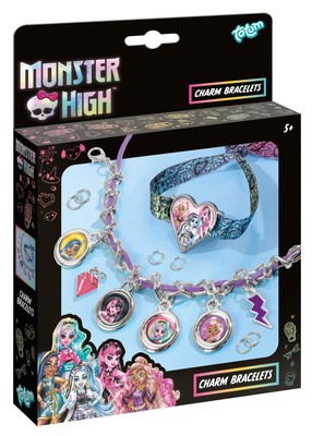 Totum Monster High Charm Bracelets, Fashion Jewellery Accessories Suits Ages 6+