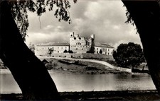 RPPC Sarospatak Castle Sarospatak Hungary vintage real photo postcard g696