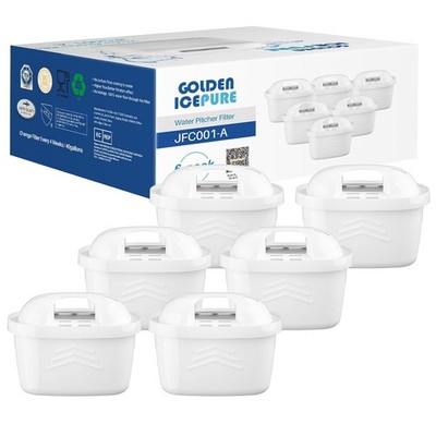 Wasserfilter Kartusche 6 Stück Kompatibel Brita Maxtra Plus Pro Kalkentfernung