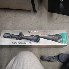 Konus 2.5-10x50 KonusPro LZ-30 Hunting Riflescope, Matte Black with Illuminated