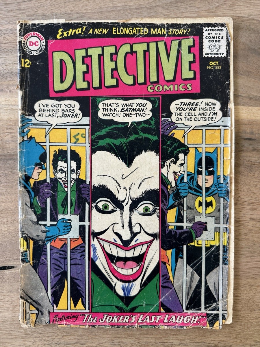 VINTAGE DC Comics Detective Comics # 332 1964 Comic Book - Batman