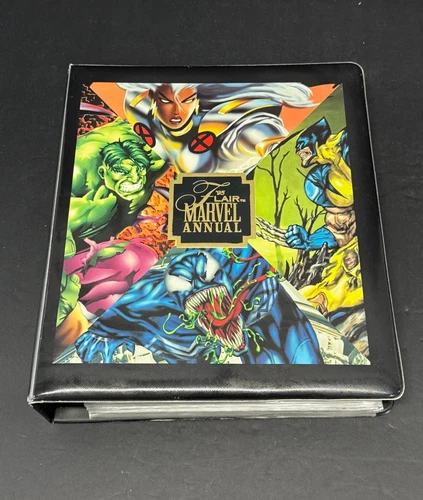 1995 Flair Marvel Annual Near Complete Master Set /w Inserts See Pics Cards NM
