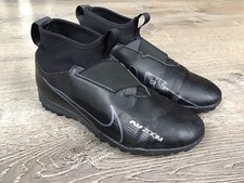 Nike Jr Zoom Mercurial Superfly 9 Size 5.5Y Soccer Cleats Black DJ5616-001