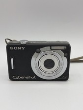 Appareil photo Sony Cyber-shot DSC-W55 7.2MP noir fonctionnel #E150