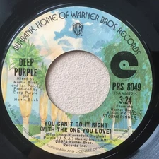 Deep Purple - You Can't Do It Right / High Ball Shooter (7" Single)
