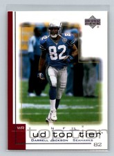 2001 Upper Deck Top Tier #160 Darrell Jackson Seattle Seahawks Football Card