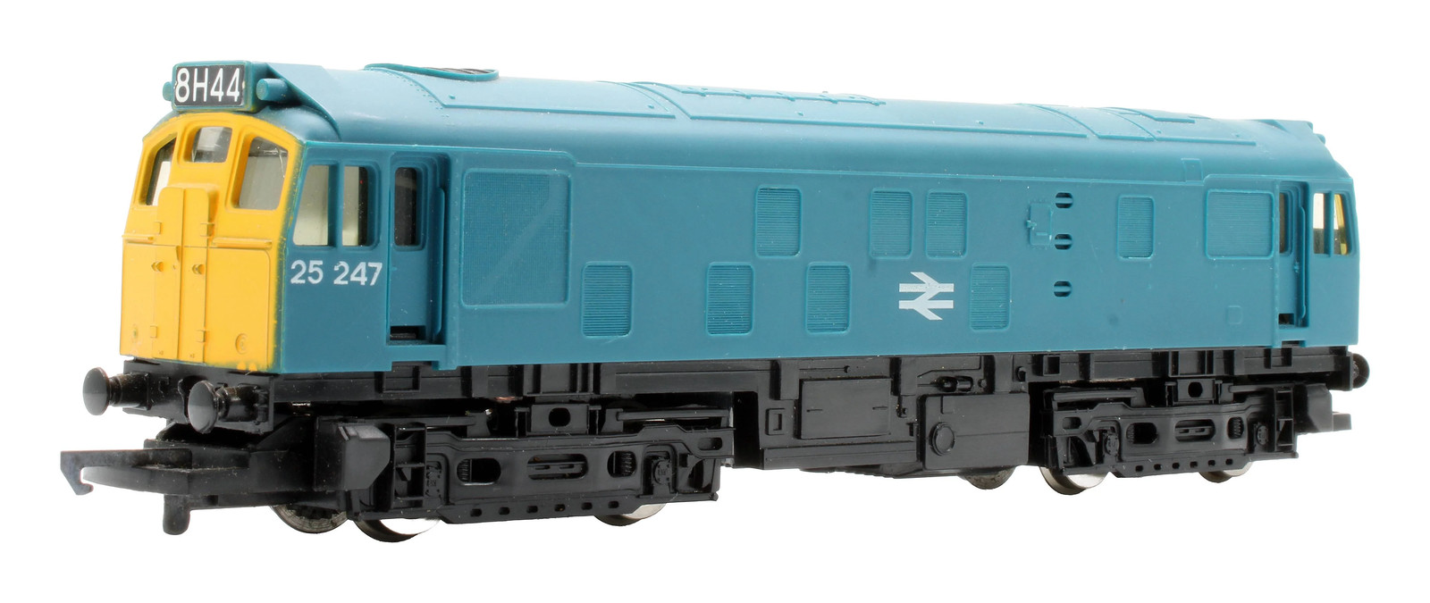 HORNBY 'OO GAUGE' R068 BR BLUE CLASS 25 247 DIESEL LOCOMOTIVE