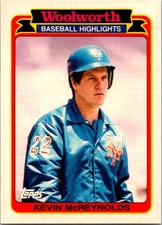 1989 Topps Woolworth Baseball Highlights #15 Kevin McReynolds