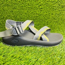 Chaco Z/Cloud 2 Mens Size 8 Gray Green Beach Walking Outdoor Strappy Sandals