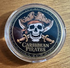 PIRATES DES CARAÏBES - Pièce commémorative