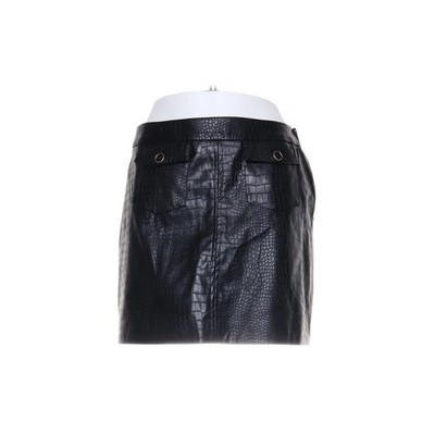 Zara, Lackrock, Größe: M, Schwarz, Polyurethan, Schlangenhaut, Damen #TXO