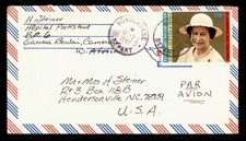DR WHO 1987 CAMEROON 210F NGAOUNDERE AIRMAIL TO USA R91238