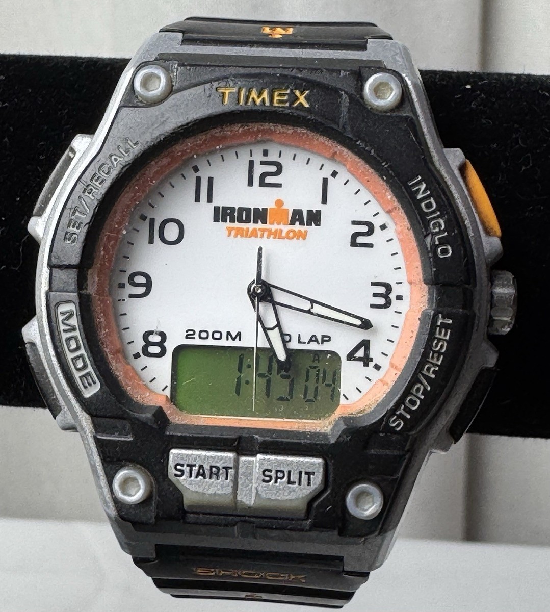 Timex Ironman Triathlon デジタルウォッチ Timex Ironman Triathlon Shock 939 Y4 Analog Digital Quartz Mens