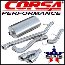 Corsa Sport 3" Cat-Back Exhaust System fits 02-06 Chevy Tahoe GMC Yukon 5.3L V8