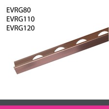 Tile Trim Edge 5 Pack 2.5m Aluminium Straight Square 8/10/12mm Multiple Colours