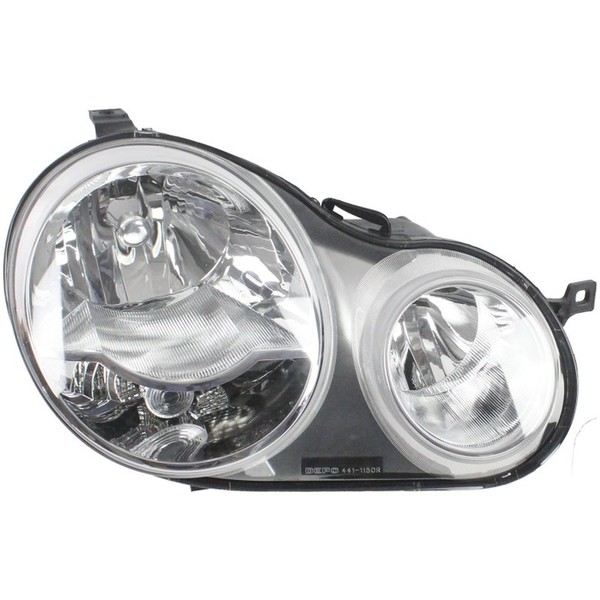 Halogen Scheinwerfer Frontscheinwerfer Rechts H7/ H1 FüR VW Polo Stufenheck-image