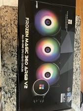 Thermalright Frozen Prism 360 Black ARGB V2 CPU Liquid Cooler w/ Triple Fans PWM