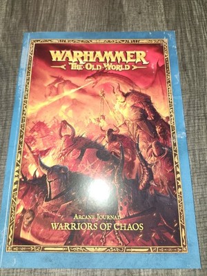 Arcane Journal Warriors of Chaos Warhammer The Old World Games Workshop