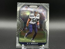 2020 Panini Prizm K.J. Wright #297 Seattle Seahawks