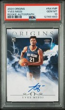 PSA 10 - YVES MISSI Auto ON CARD - 2024 Origins Rookie Autograph RC - PELICANS