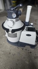 Intex Krystal Clear Sandfilteranlage, Weiß