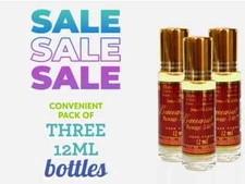 Pack Of 3 Baccarat Rouge 540 For Women Scent Roll On Body Oil 12ML