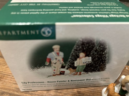 Dept 56 Christmas In The City “City Professionals - Painter/Boy 2 Figurines - Bild 5 von 9