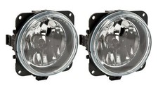 2005-2009 Mustang Roush Stage 123 Complete Clear Fog Lights H10 Bulbs - Pair