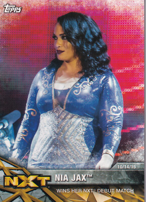 2017 Topps WWE NXT-7 Nia Jax Near Mint