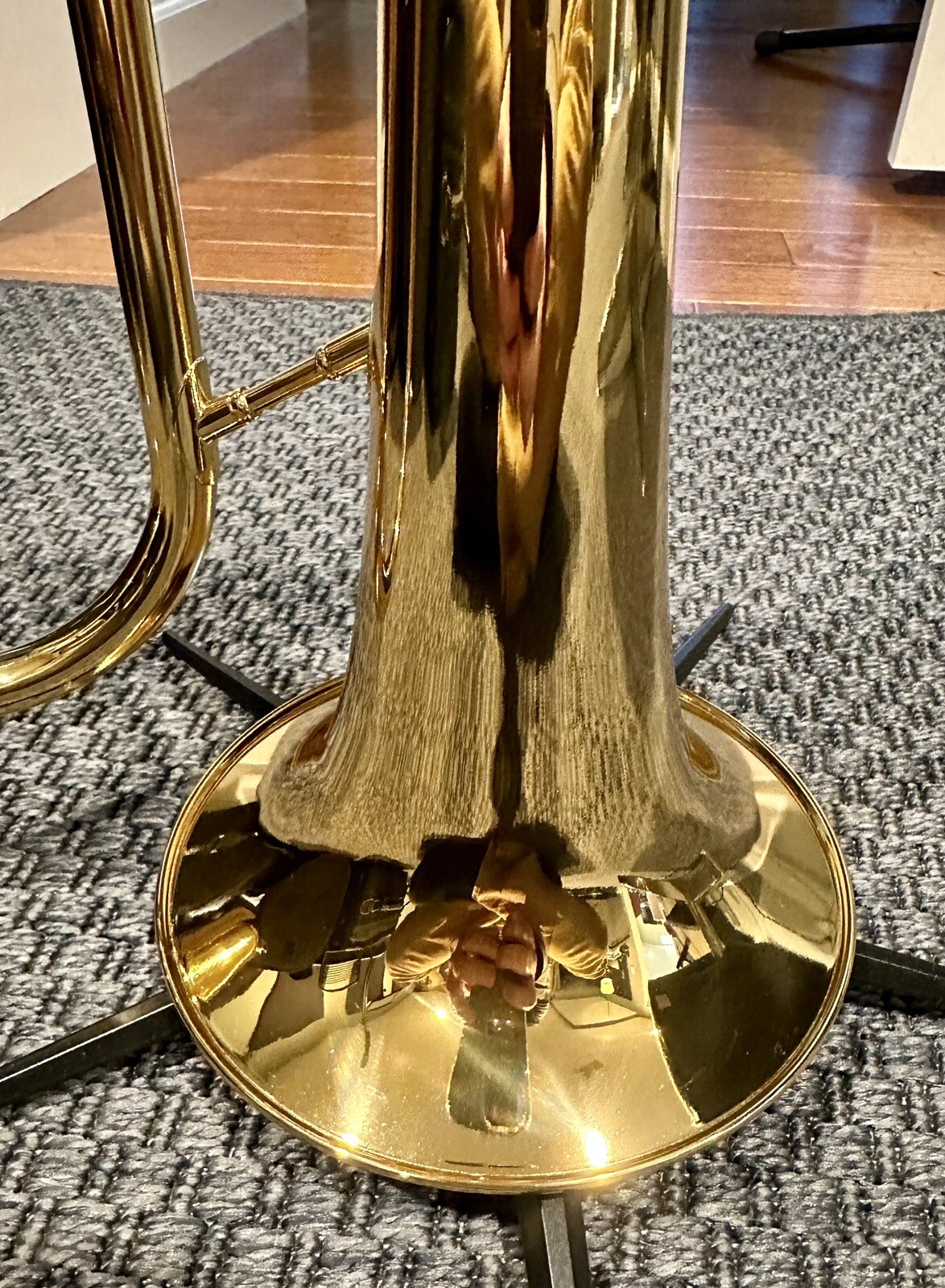 Adams Sonic Flugelhorn in Beautiful Gold Lacquer Amazing Professional