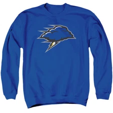 University of New England Adult Crewneck Sweatshirt Logo, Royal Blue, S-3XL