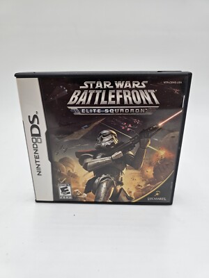 Star Wars Battlefront Elite Squadron Nintendo DS 2009 - CIB Complete w/ Manual