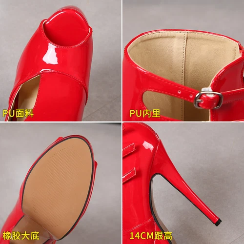 Stivaletti fibbie tacchi uomo drag queen travestito tagliati scarpe da donna fantastiche - Foto 10 di 23