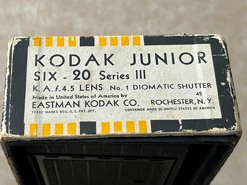 3 Antique Kodak Cameras Early 1900's to 1930's See Descriptions & Photos Below - Picture 23 of 24