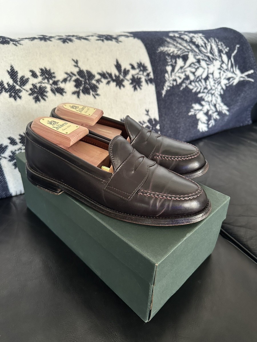 Alden / BARNEYS / 986 / アンラインド / 7D Alden 986 Color 8 Shell Cordovan LHS / Penny Loafer | Alden