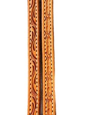 New! HR Saddlery HAND TOOLED LEATHER WITHER STRAP Buckle ends 2 Colors, 3 Prints