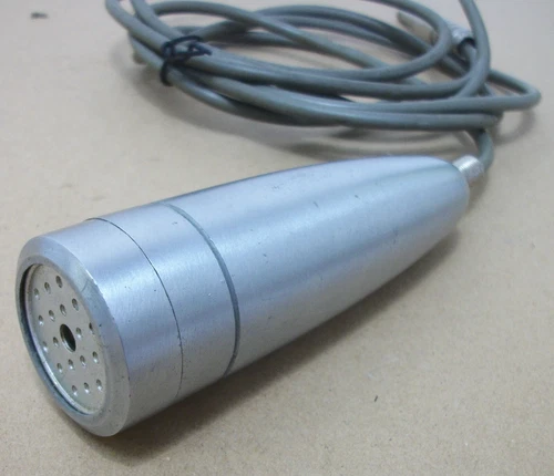 Vintage Silvertone Bullett Microphone. Aluminum. Tested.