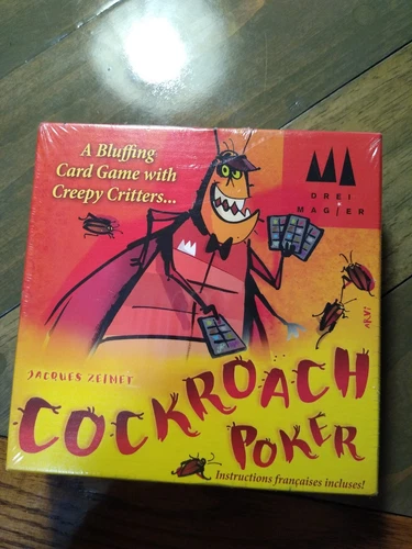 Cockroach Poker Bluffing Card game